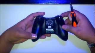 TUTORIAL Como desarmar un control de xbox 360 lo importante [upl. by Fritzie790]