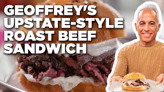 Geoffrey Zakarians UpstateStyle Roast Beef Sandwich  The Kitchen  Food Network [upl. by Ennahtur893]