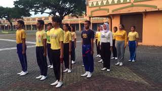 Latihan Paskibra Purna The Pinkylicious BRIGPAS14 [upl. by Lluj]