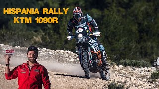 Hispania Rally 2019 with KTM 1090 R Adv  SOUND ON [upl. by Marthe669]