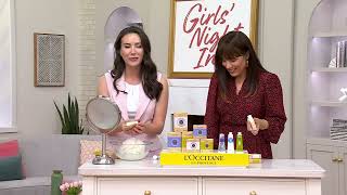 LOccitane Shea Extra Gentle Bar Soap and Hand Cream Set on QVC [upl. by Ellessig820]