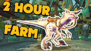 WOW Bone White Primal Raptor MOUNT Tutorial [upl. by Nho]