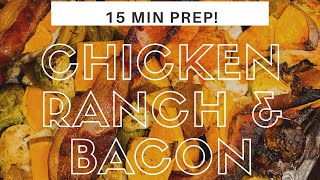 Chicken Bacon and Ranch in a Sheet Pan [upl. by Adnav]