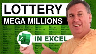 Excel  Analyzing the Most Popular Lottery Numbers in Excel  Mega Millions  Episode 453 [upl. by Ciri]