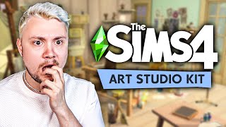 The Sims 4 Artist Studio Kit is actually a vibe honest review [upl. by Deste]