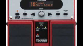 Boss VE20 DEMO  Short demo Song using Autotune and 3rd Harmony Settings [upl. by Ciardap]