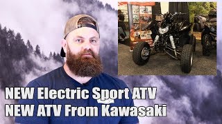 NEW ATV coming from Kawasaki and Electric Adult Sport ATV from DRR ATV on Demand NEWS October 2019 [upl. by Caty767]