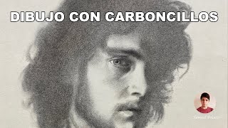 DEMOSTRACIÓN DE DIBUJO AL CARBONCILLO [upl. by Dowd]