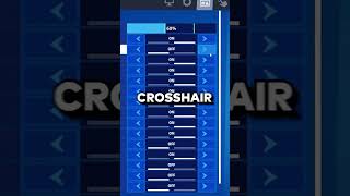 How to use custom crosshairs in Fortnite crosshairx fortnite fortnitecrosshair aimtraining [upl. by Rabi]