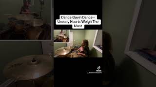 Dance Gavin Dance  Uneasy Hearts Weigh The Most Drum Cover metaldrumming drumcover drummer drum [upl. by Broek]