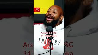 All The Reactions As Arsenal BEAT PSG 🔥 [upl. by Labanna]