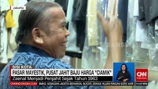 Pasar Mayestik Pusat Jahit Baju Harga Ciamik  REDAKSI 041223 [upl. by Yvon]