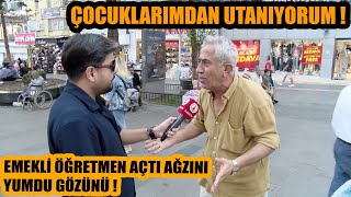 Çocuklarımdan utanıyorum  Emekli öğretmen ve memur demediklerini bırakmadı [upl. by Rosenblum]