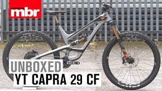 YT Capra 29 CF Unboxed  Mountain Bike Rider [upl. by Aivat]