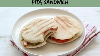 Pita sandwich met avocado kip en tomaat  LEKKER EN SIMPEL [upl. by Birdella]