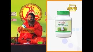 Patanjali Wheat Grass Powder  Product by Patanjali Ayurveda [upl. by Bernadene]