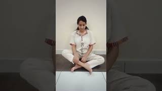 Correct way of doing Padmasana LotusPose padmasana yoga [upl. by Merle276]