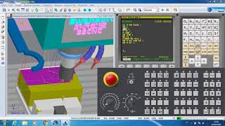 CNC simulator Fanuc OiM Swansoft Tutorial [upl. by Katz]