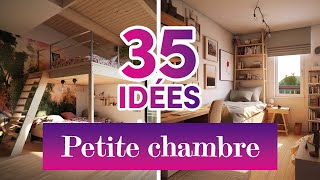 Petite Chambre 9m2  35 Solutions dAménagement et Déco Inédites – Decorazine [upl. by Leahcimnoj]