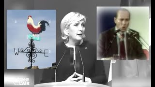 LOL  UE  Jacques Chirac vs la Girouette FN  Marine Le Pen [upl. by Wildee]