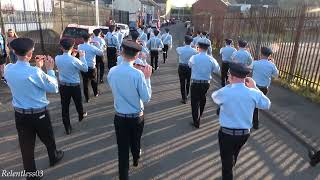 Cloughmills Crown Defenders No2  Pride Of The Maines Parade  010624 4K [upl. by Kciderf845]