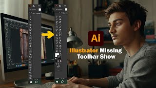 Illustrator All missing Toolbar Show ✒✔ Bangla  Fix problem  Adnan Arfan 360 2024 [upl. by Ynattirb]