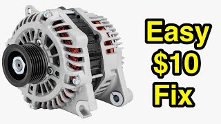 How to fix your car alternator cheap amp easy  DIY [upl. by Acim]