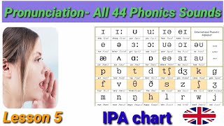 Phonemic Chart S1 Sounds of English Vowels and Consonants with phonetic symbols  English Studies [upl. by Netsrijk]