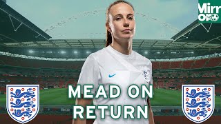 Beth Mead opens up on England return after overcoming ACL injury  quotSMILING LIKE CHESHIRE CATquot [upl. by Knoll815]