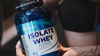 Isolate Performance Whey  100 Whey Protein Isolado [upl. by Htrahddis]