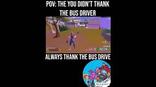 bro the bus driver forgot to take me fortnite ohdontrunfrommenow funnypranks [upl. by Hecklau981]