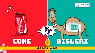 Maaza War CocaCola vs Bisleri 2009  Exclusive Rights to the Trademark  Legal Bites Academy [upl. by Eiramoj]