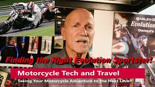 Motorcycle Tech and Travel Channel Search Begins for a HarleyDavidson Evolution Sportster [upl. by Silra]