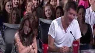 American Idol  Paula makes Simon laugh [upl. by Heyward]