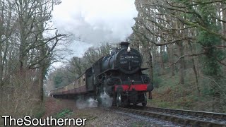 Farewell 43106  Severn Valley Railway  Winter Steam Gala 07012024 [upl. by Inga]