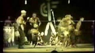 Babongo Pygmies of Congo  Performance in PointeNoire [upl. by Cnut]