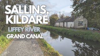 Dublin to Sallins  Irish Rail  Grand Canal  Liffey River Leinster Aqueduct  Kildare  Ireland [upl. by Helmer]