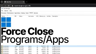 quotForce Closequot a ProgramApp on Windows 11  If Its Not Working [upl. by Bravin499]