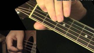 BLOWIN IN THE WIND Easy Guitar Lesson  TAB by GuitarNick [upl. by Terraj]