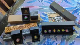 Unboxing quotThe Elemental Collection A Dice Series by Wyrmwood amp Dispelquot [upl. by Warenne]