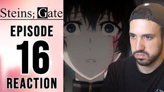 SteinsGate Episode 16 Reaction  SACRIFICIAL NECROSIS [upl. by Trefor]