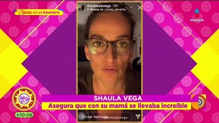 ¡Shaula Vega niega haberle ROBADO camioneta a su mamá como su sobrina sugirió  Sale el Sol [upl. by Esme]