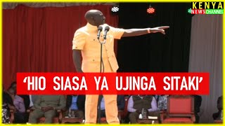 Ruto ANGRY speech today in Church at Kakamega  Listen what he told Raila [upl. by Nosirb294]