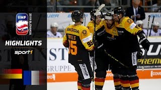 Siegesserie geht weiter Deutschland – Frankreich 41  Highlights  IIHF EishockeyWM 2019  SPORT1 [upl. by Suhsoj]