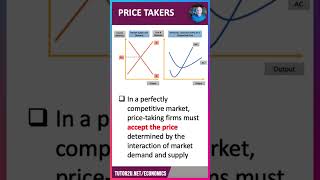 Price Takers  60 Second Economics  ALevel amp IB [upl. by Rinna]