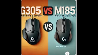 Logitech G305 vs M185 Which One is Better [upl. by Nath]