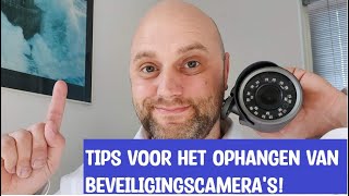 Beveiligingscamera tips voor bij het ophangen [upl. by Nitsed]