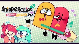 WOH THATS DEEP  Snipperclips Plus  Jaltoid Games [upl. by Namya925]