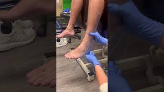 Data collections for goniometry dorsiflexion of the ankle [upl. by Eeliab]