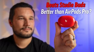 Beats Studio Buds Review after 1 Week of Use INCREDIBLE [upl. by Ettezil]